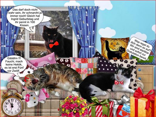 Ingrid hat Geburtstag