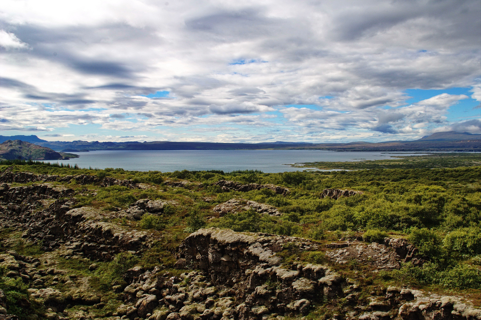 Þingvallavatn von Nordosten