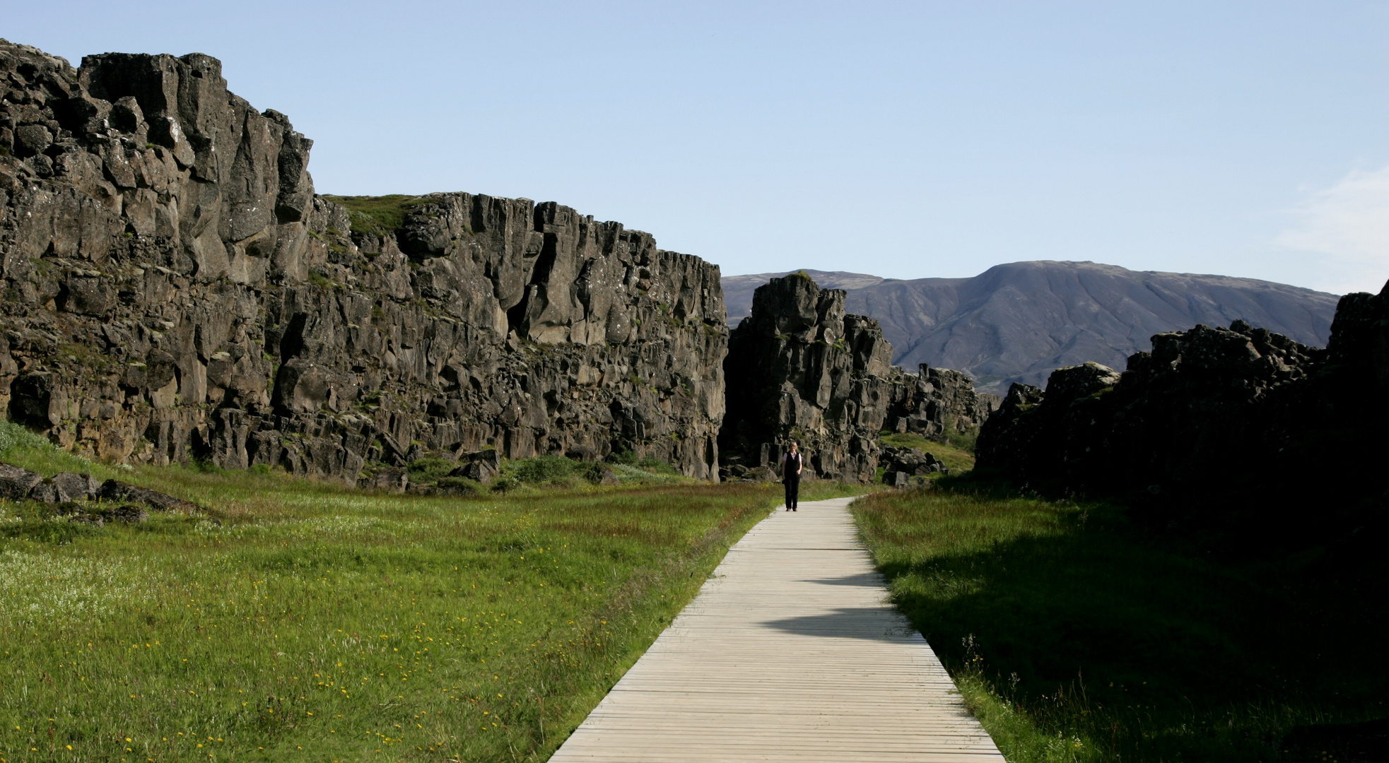 Þingvellir, innen