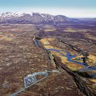 Þingvellir Luftaufnahme