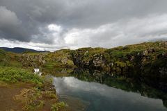 Þingvellir National Park in Island