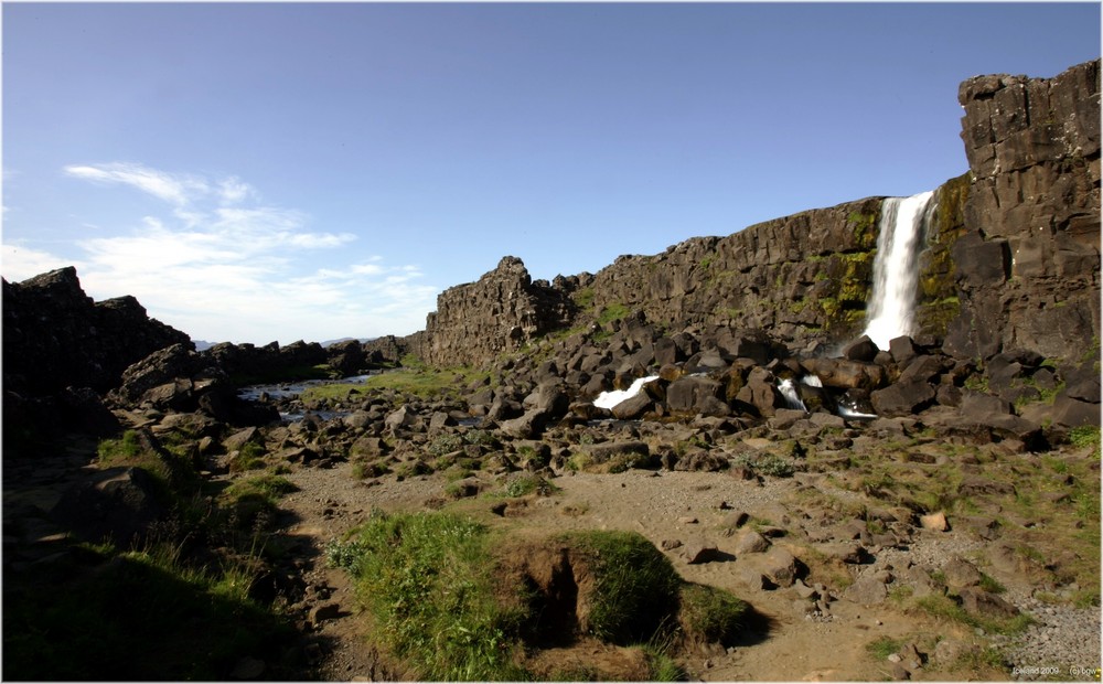 * Þingvellir,  Oxarárfoss * . . . . Iceland 02