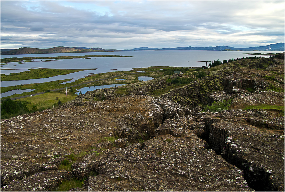 Þingvellir und der SeeÞingvallavatn