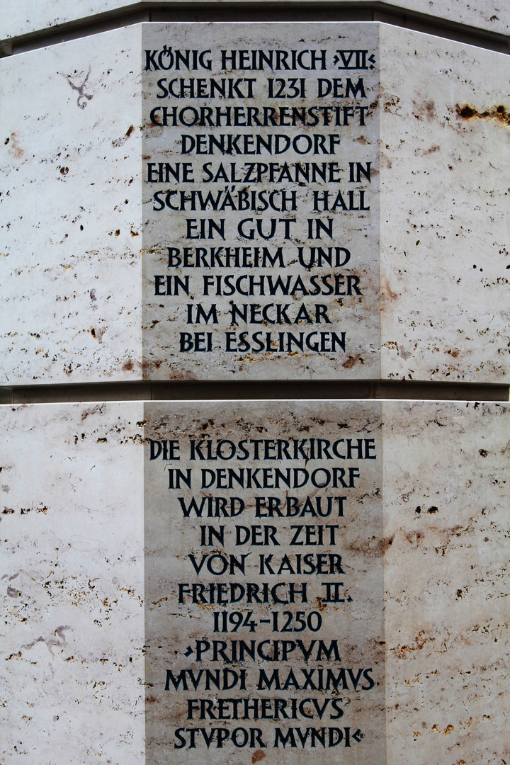 Inhaltliches zum Kloster Denkendorf