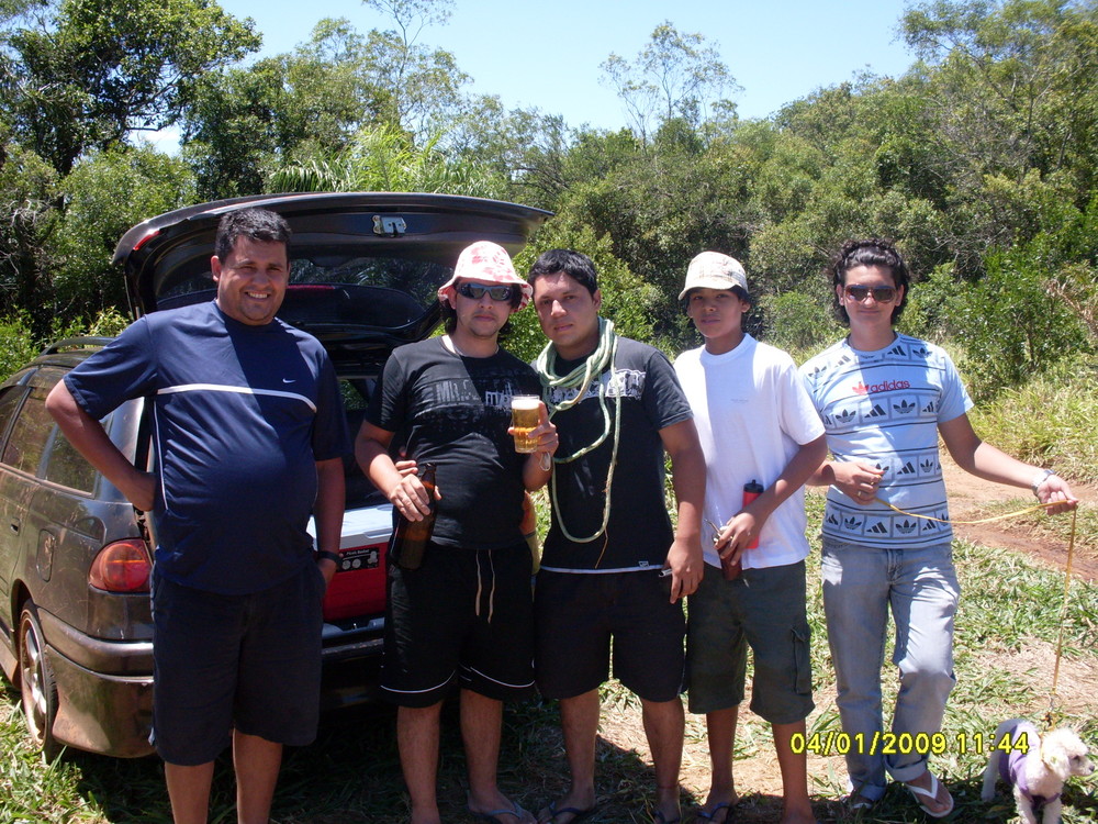 Inicio de camino a Salto Cristal