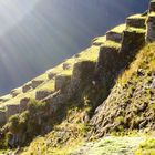 Inka Terrassen am Machu Pichhu