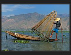 Inle-Balanceakt