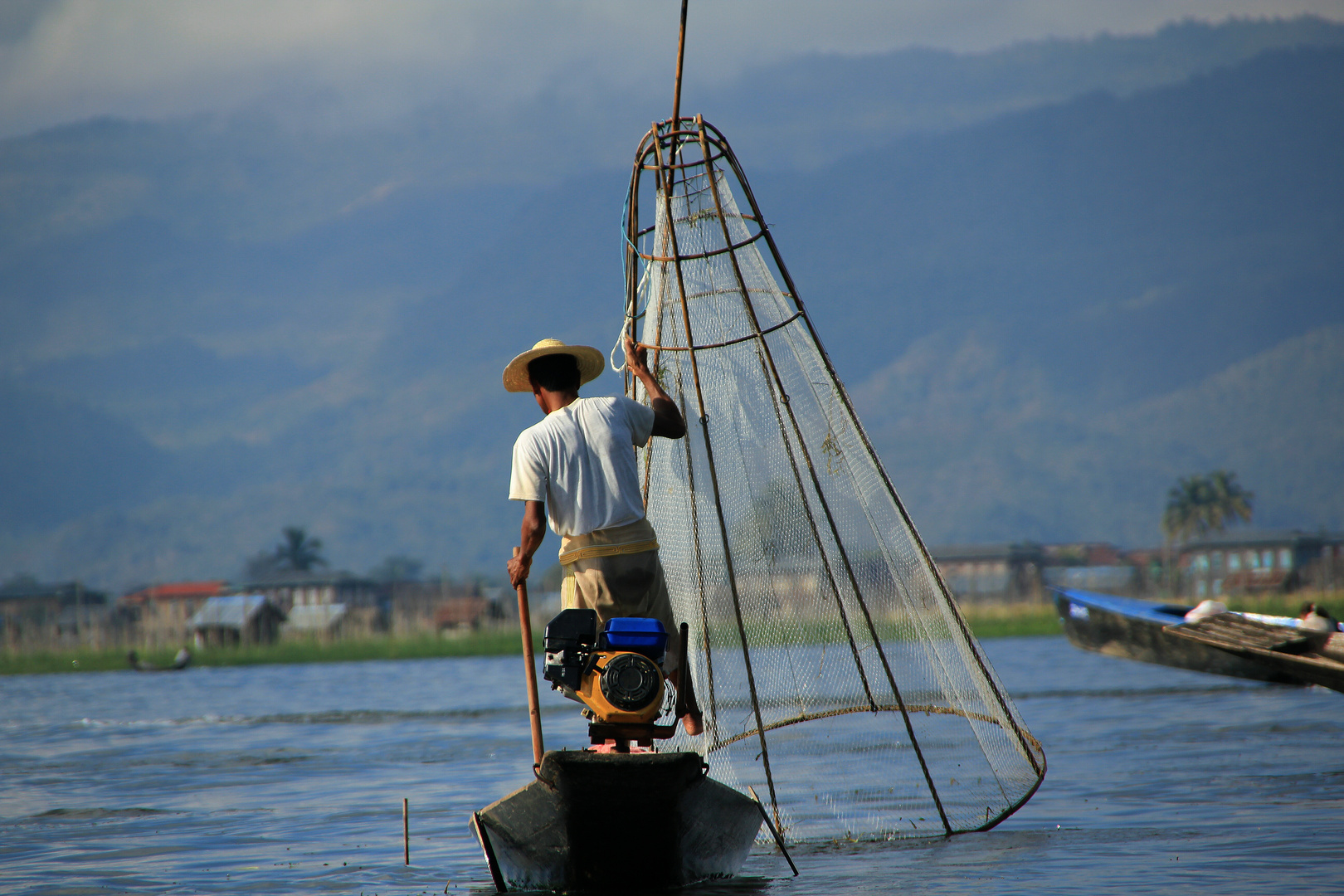 inle lake Fischer