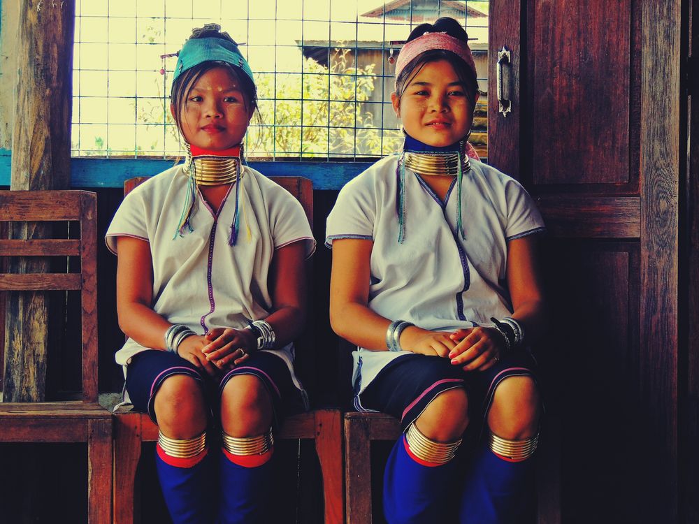 Inle Lake Langhalsfrauen