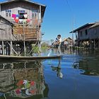 Inle Lake,case su palafitte,Myanmar
