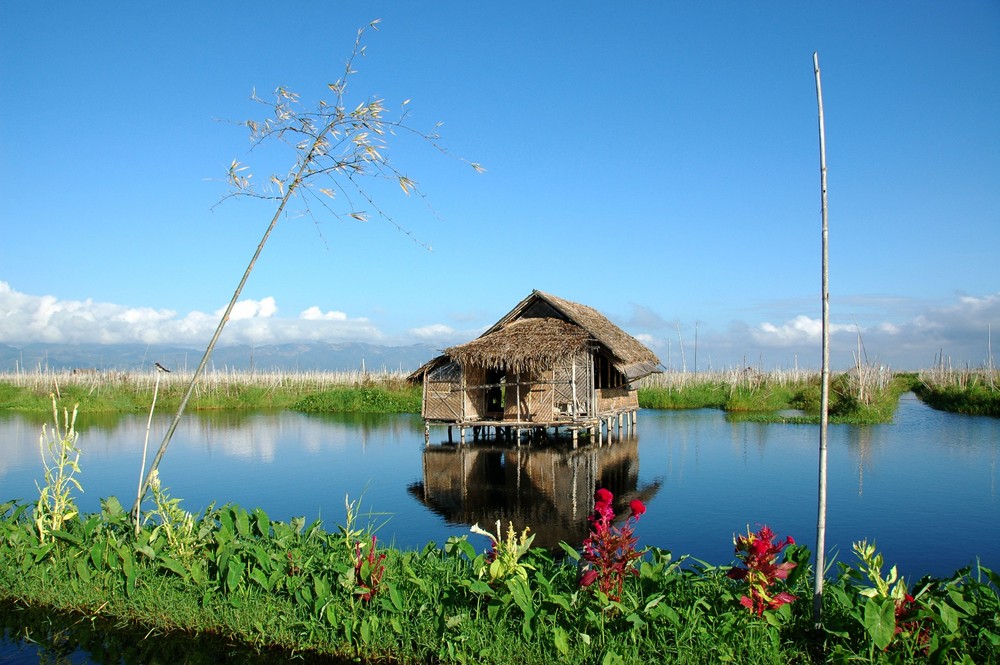 Inlesee (schwimmende Gärten)