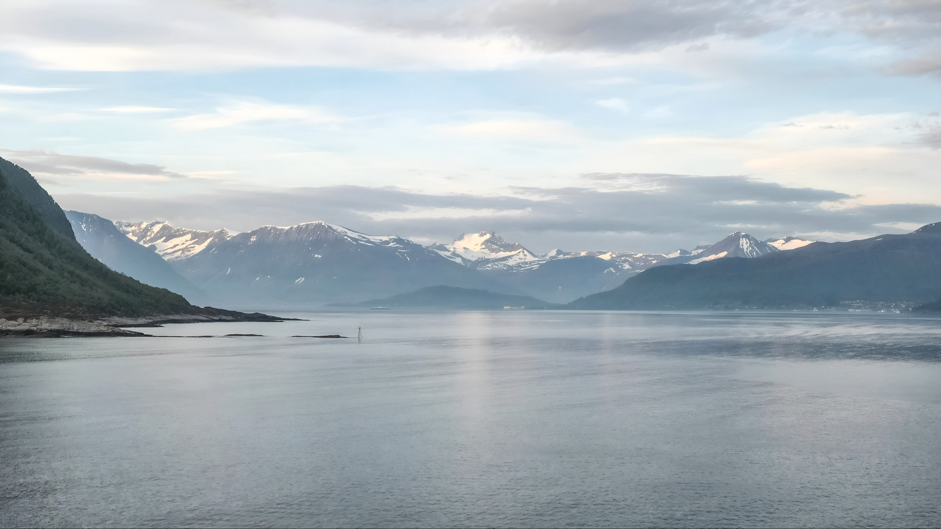 Inmitten der Fjorde