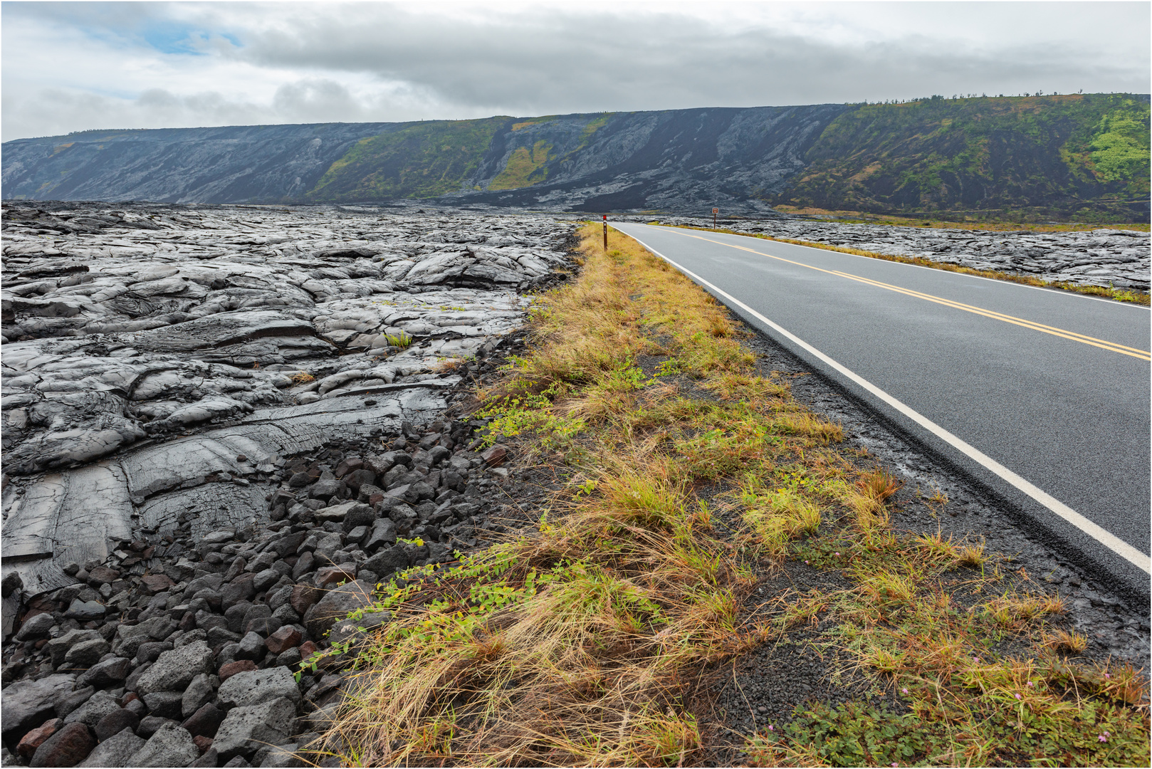 Inmitten der Lavafelder des Kilauea - Big Island, Hawaii