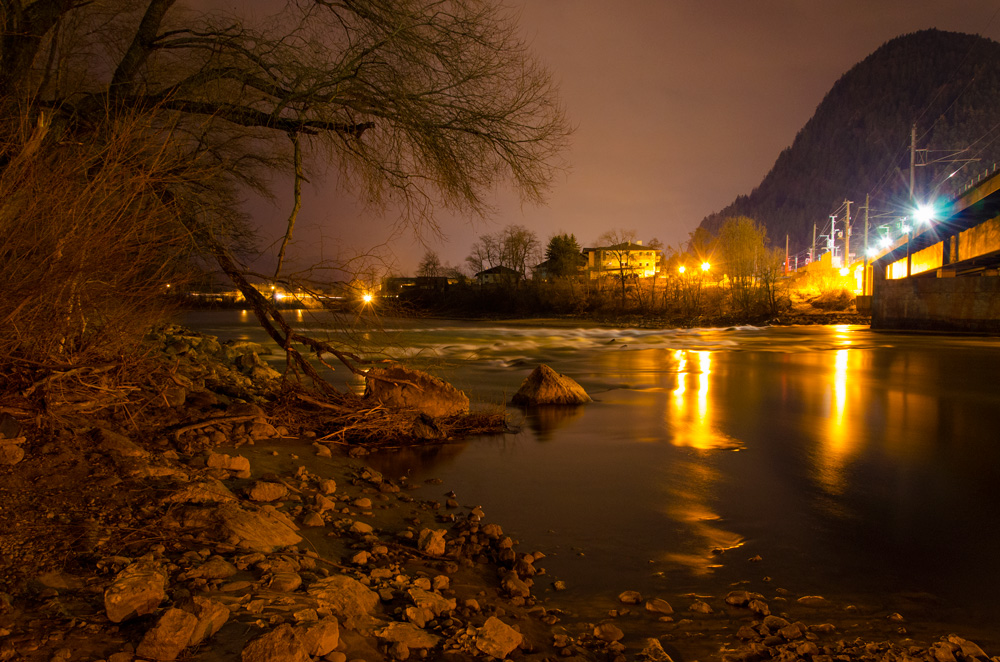 Inn bei Nacht