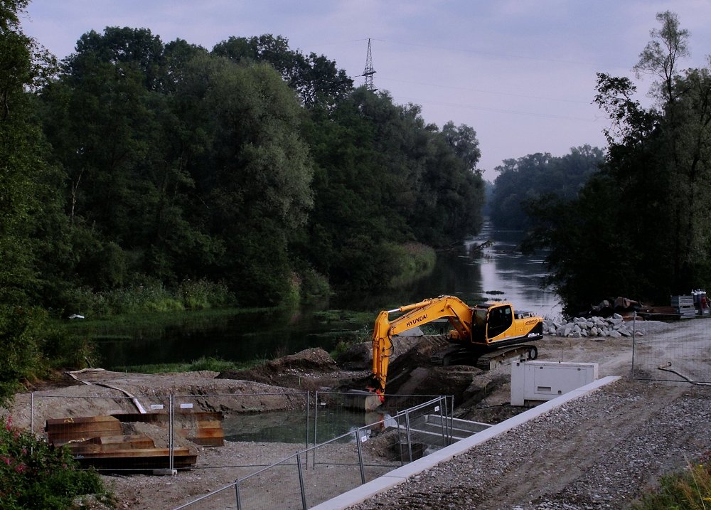 Innauen - Baustellenzwischenbericht