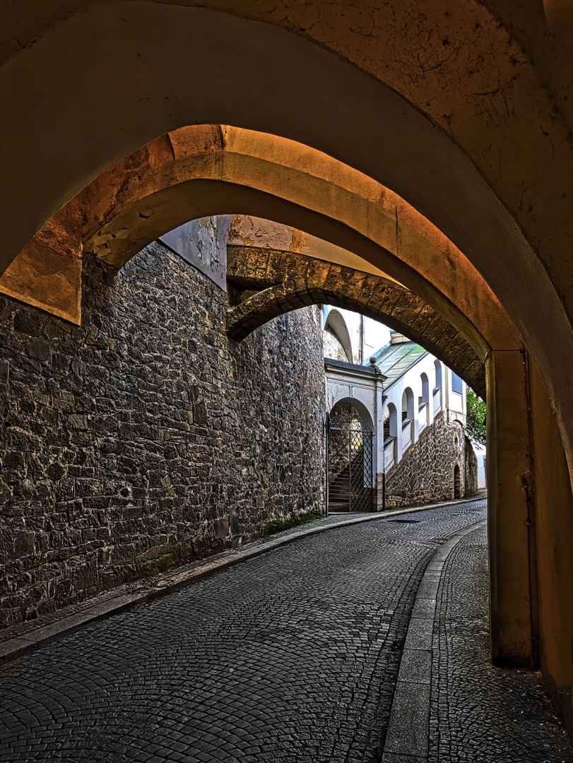 Innbrückbogen an der Innbrückgasse in Passau