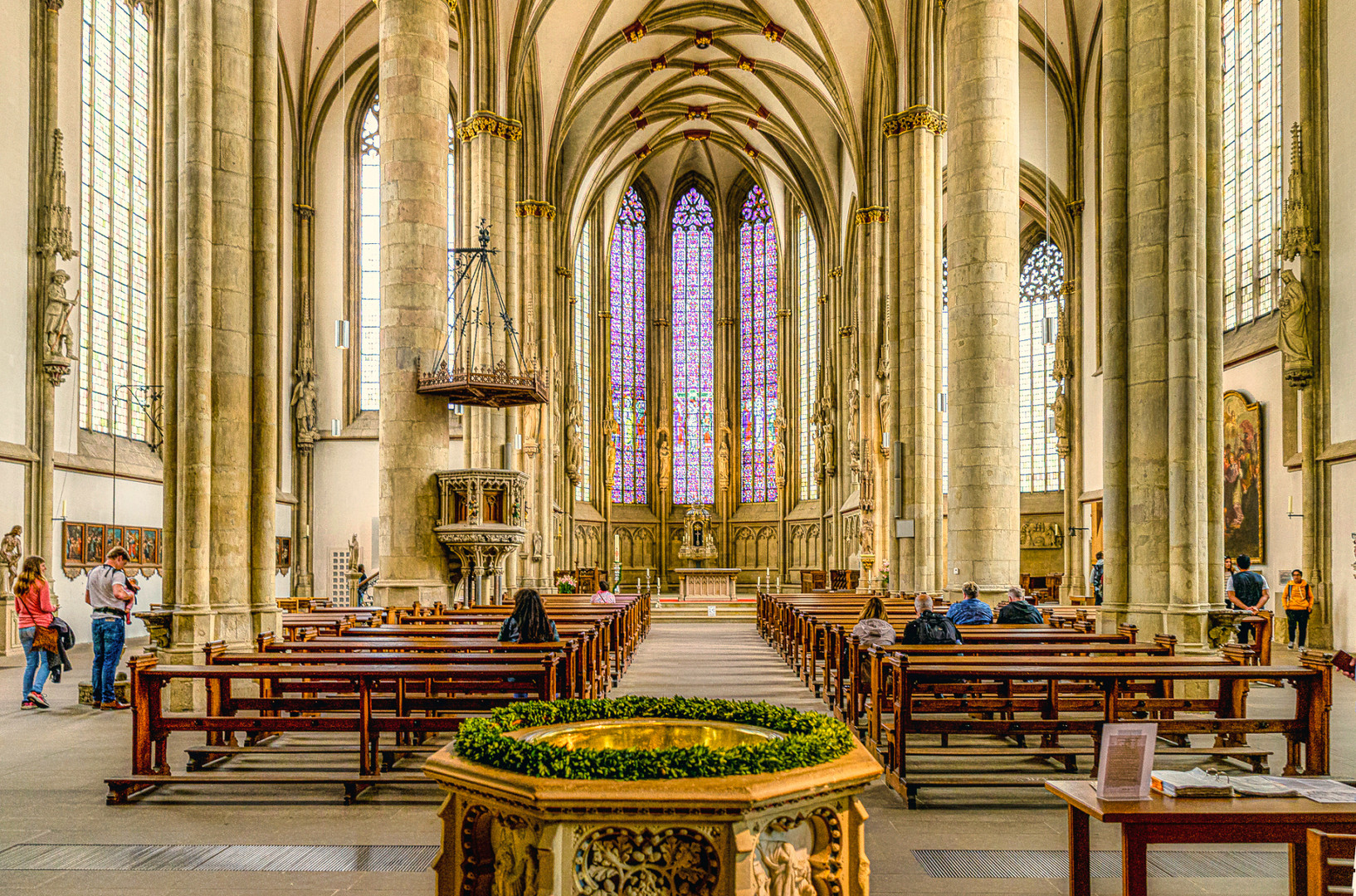 Innen-Aufnahme in Kathedrale-Münster. 