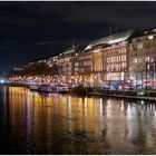 Innenalster mit Ballindamm