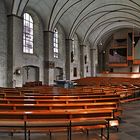 Innenansicht Aukirche in Monschau