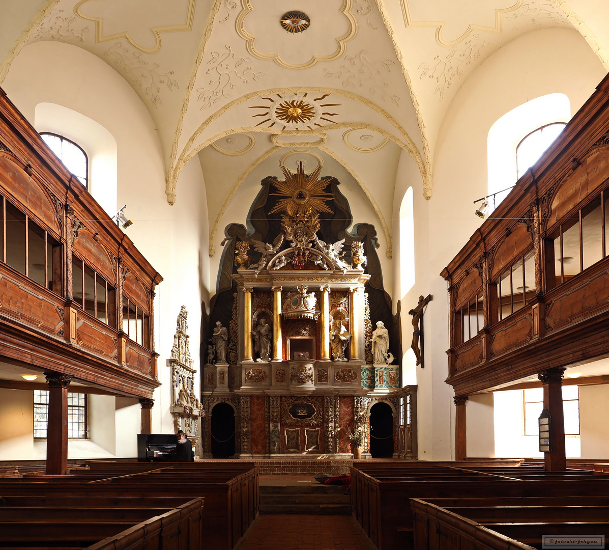 Innenansicht Blasiikirche zu Quedlinburg