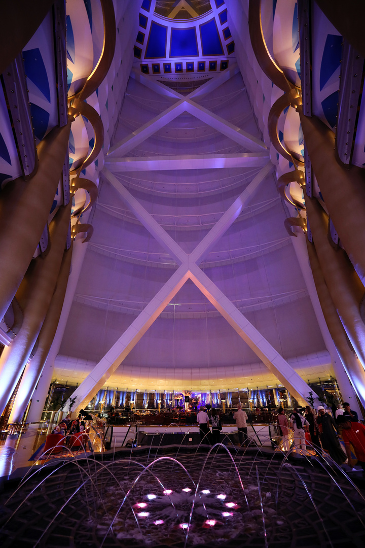 Innenansicht: Burj AlArab, Dubai