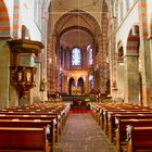 Innenansicht der Abteikirche St. Nikolaus