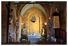 Innenansicht der Chapelle Notre-Dame-de-Rocamadour