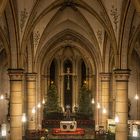 Innenansicht der Dorfkirche Theley im Saarland