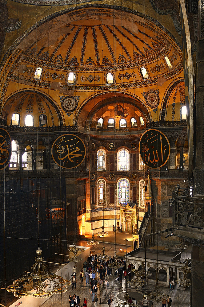 Innenansicht der Hagia Sophia