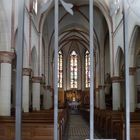 Innenansicht der katholischen Kirche St. Michael in Langenberg Rhld.