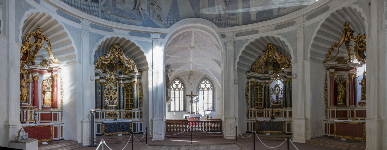 Innenansicht der Marienkirche (Festung Marienberg)