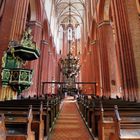 Innenansicht der Nikolaikirche - Wismar