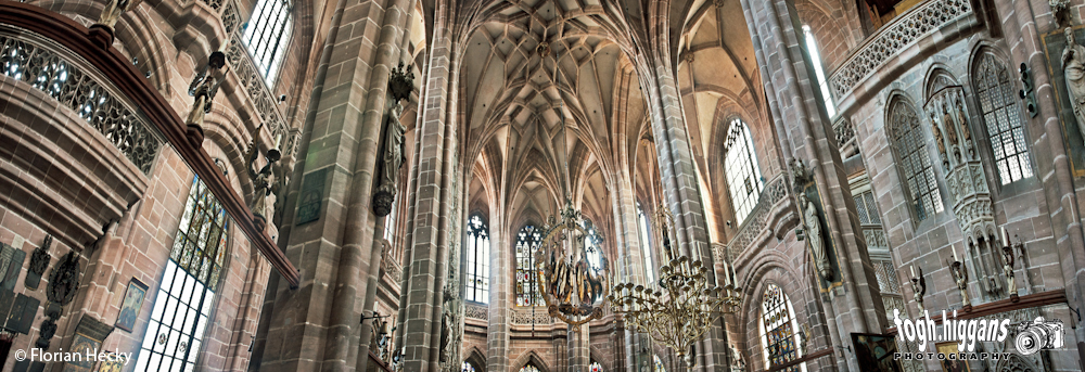 Innenansicht der Nürnberger Lorenzkirche