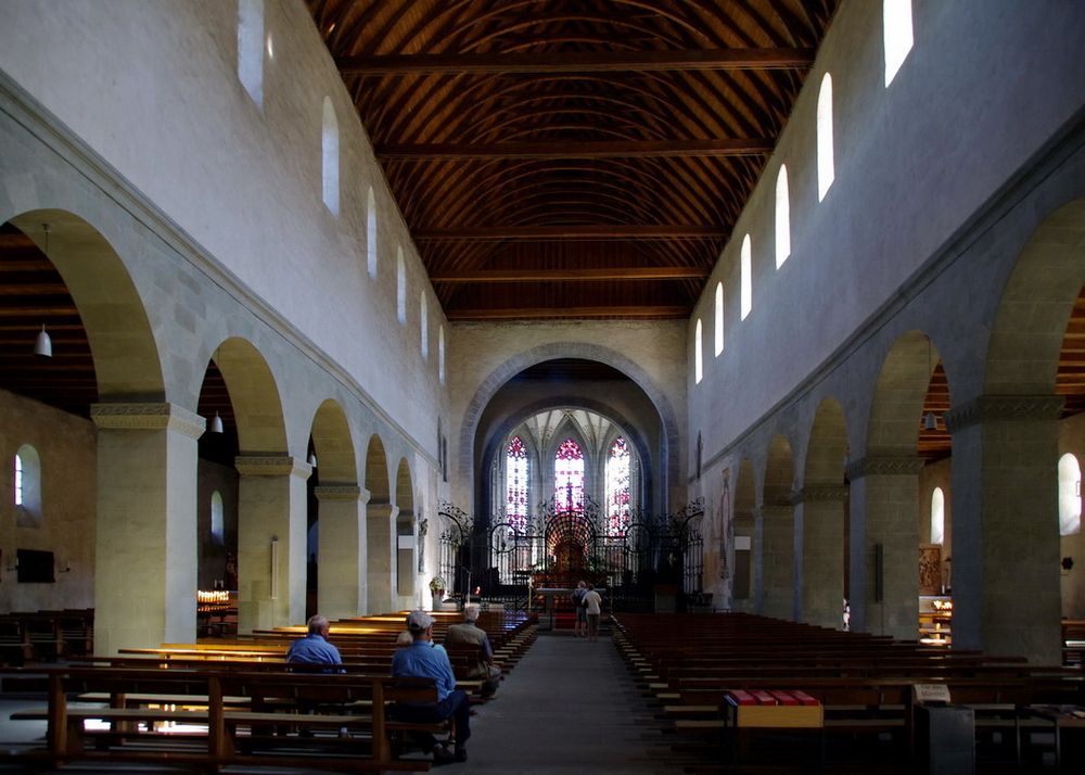 Innenansicht der Reichenauer Münsterkirche