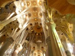 Innenansicht der Sagrada Familia