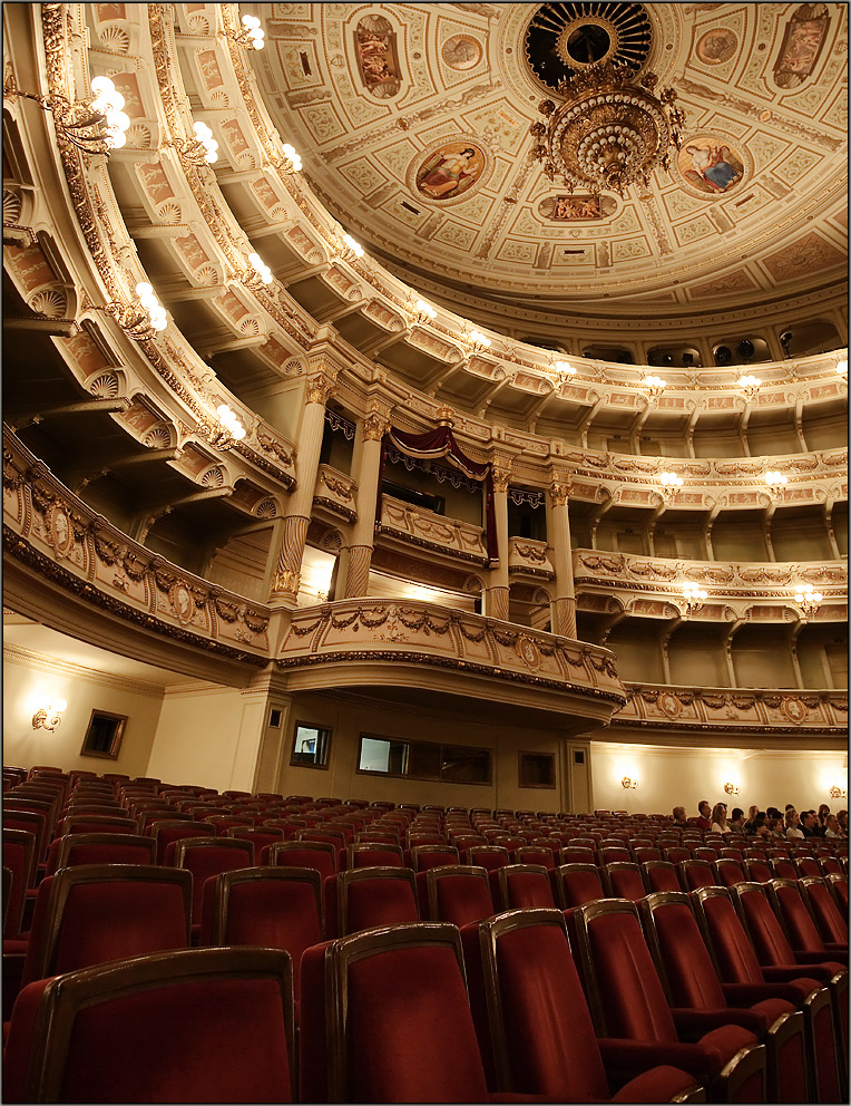 Innenansicht der Semperoper