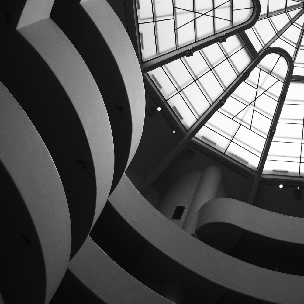 Innenansicht des Guggenheim Museums