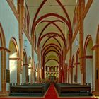 Innenansicht des Kloster Lehnin im Land Brandenburg.