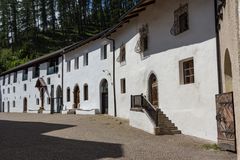 Innenansicht des Klosters Marienberg in Burgeis (Vinschgau, Südtirol)