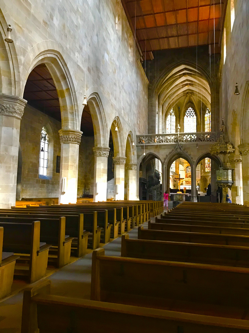 Innenansicht einer Kirche 