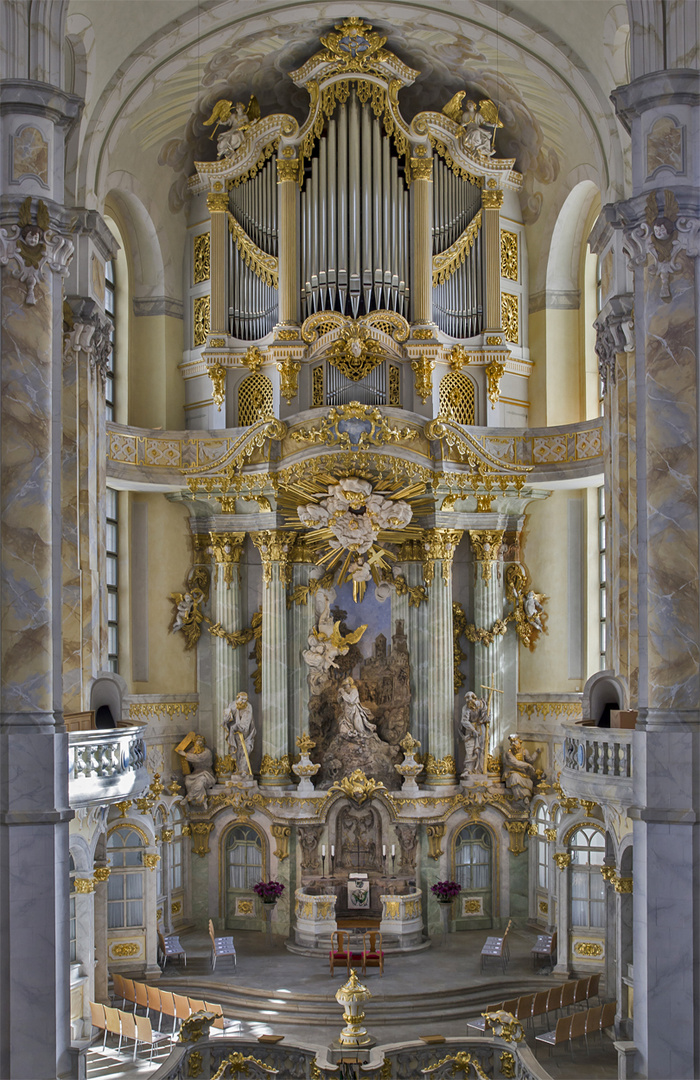 Innenansicht Frauenkirche Dresden