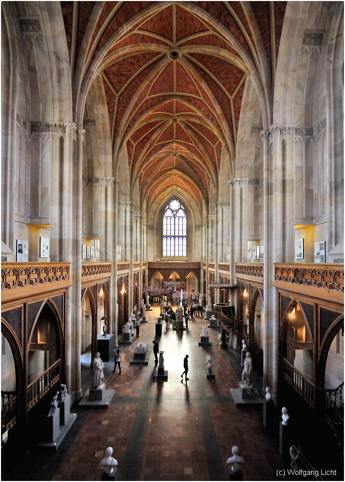 Innenansicht Friedrichswerdersche Kirche, Berlin