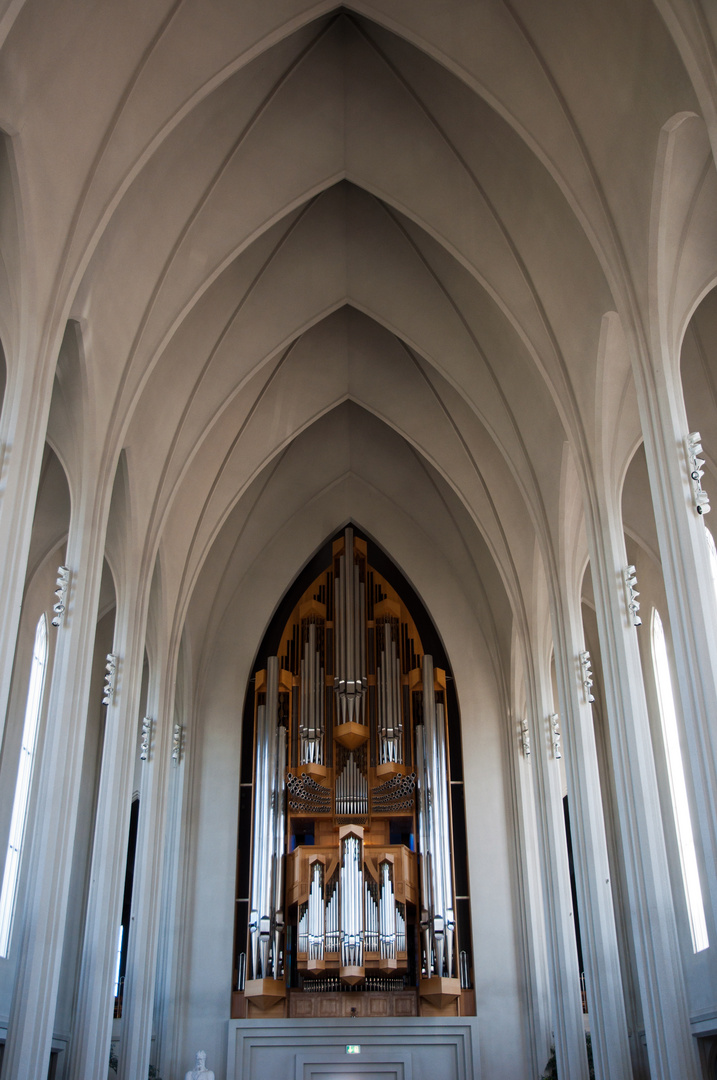 Innenansicht Hallgrimskirche