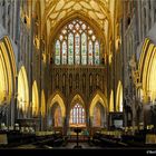 Innenansicht in der St. Andrew's Cathedral zu Wells