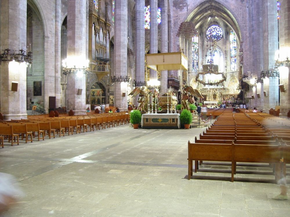 Innenansicht Kathedrale La Seu