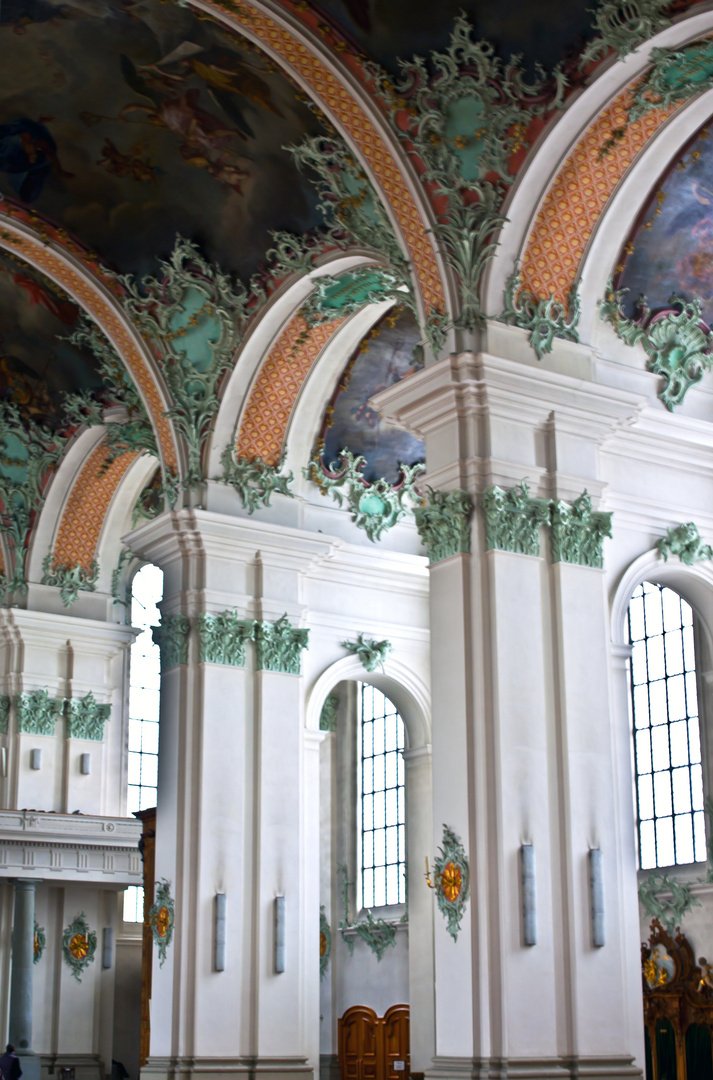 Innenansicht Kirche St.Gallen
