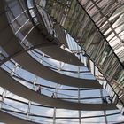 Innenansicht Kuppel im Reichstagsgebäude in Berlin