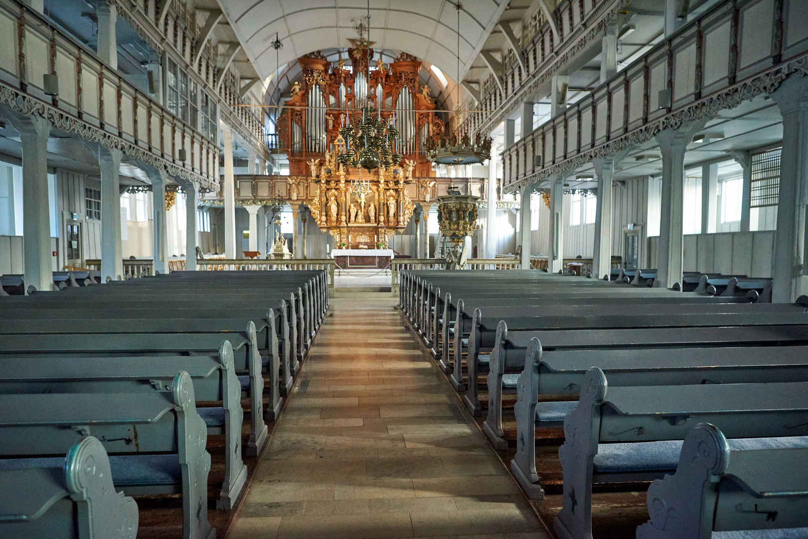 Innenansicht Marktkirche zum Heiligen Geist