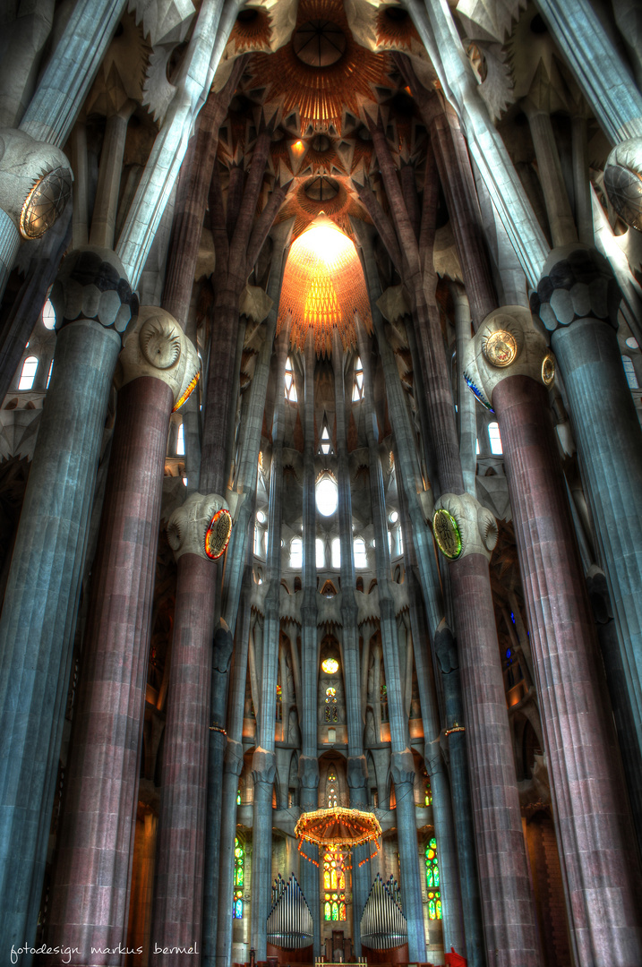 Innenansicht Sagrada Familia