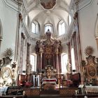 Innenansicht Stadtpfarrkirche St. Blasius in Fulda